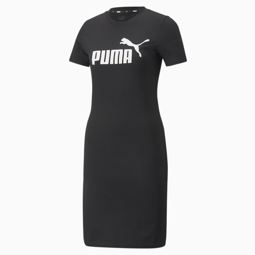 Puma Essentials Slim Tee Dress - Black