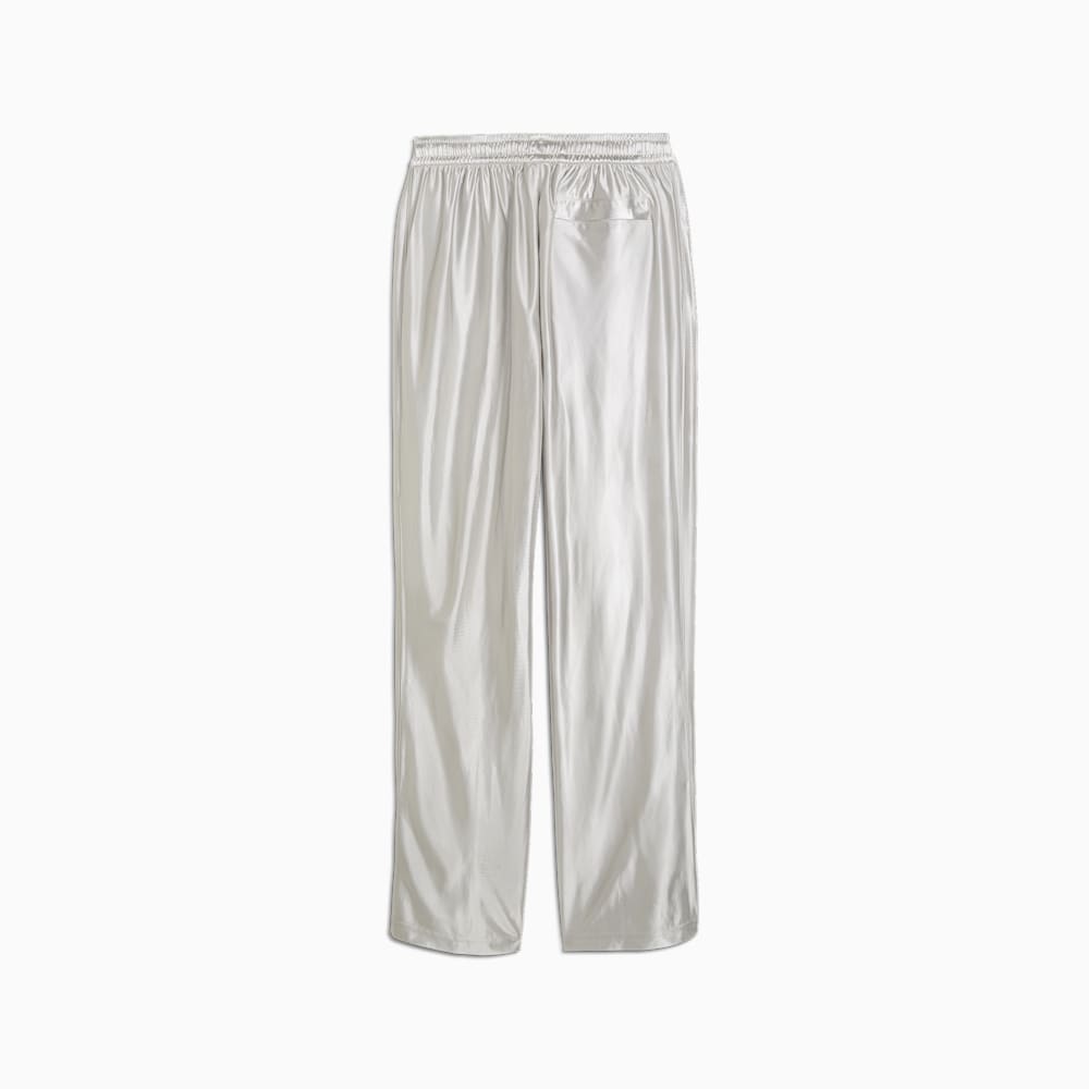 Puma T7 Metallic Track Pants - Cool Light Gray