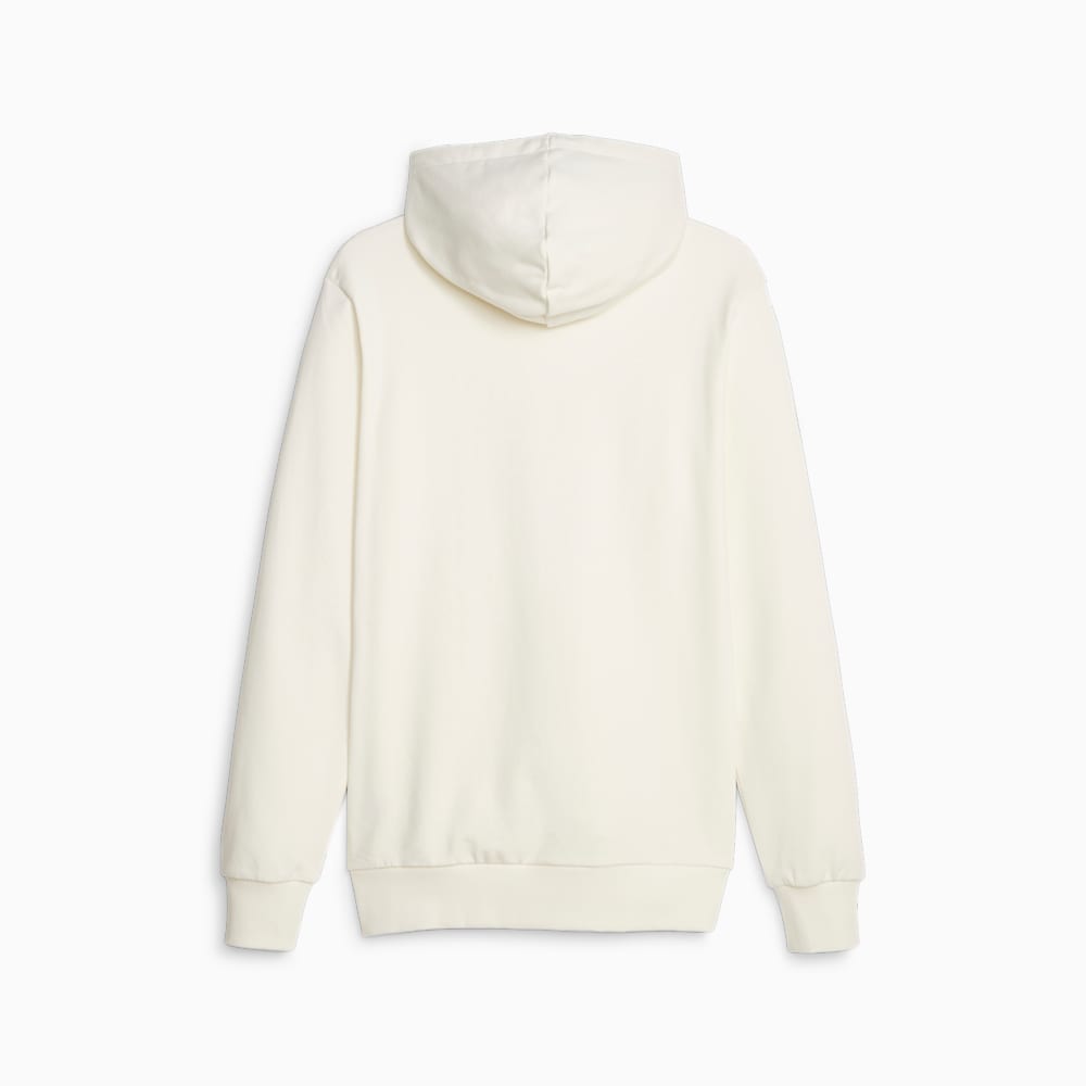 Puma Classics Logo Hoodie - Warm White-Green Fog