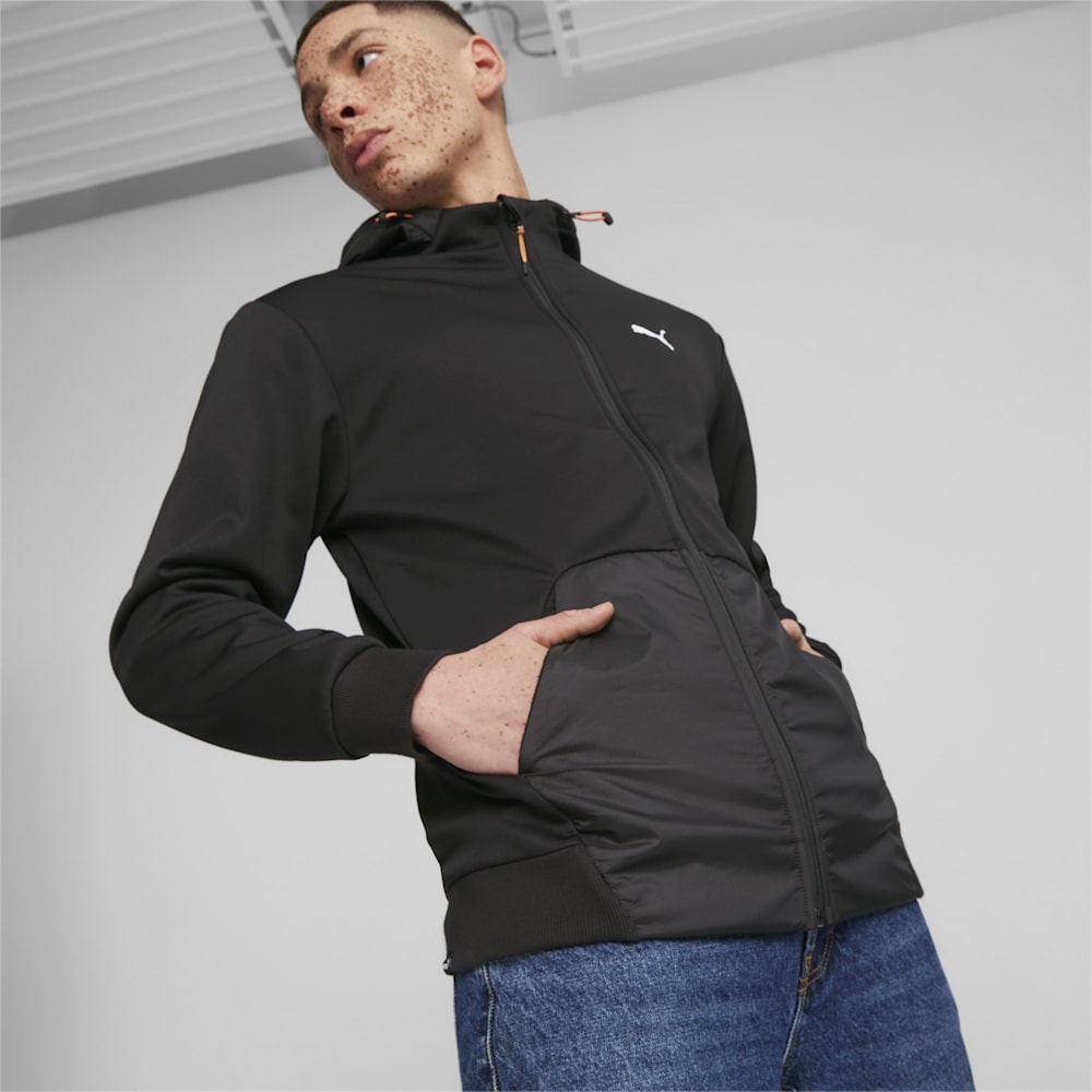 Puma OPEN ROAD Full-Zip Hoodie - Black