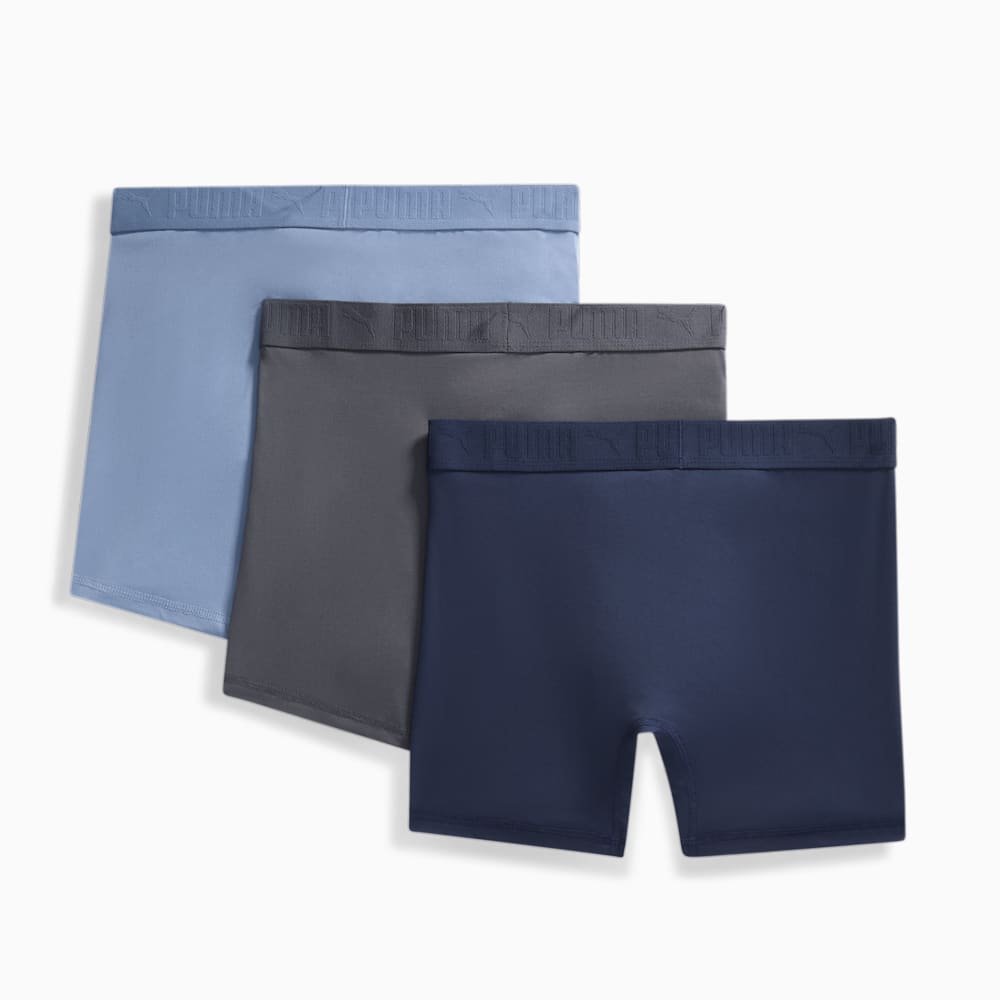 Puma Ultra Soft Boxer Briefs (3 Pack) - BLUE