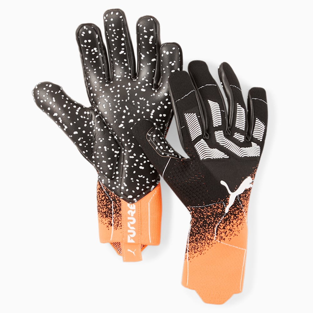 Puma FUTURE:ONE Grip 1 NC Soccer Goalkeeper Gloves - Neon Citrus-Black