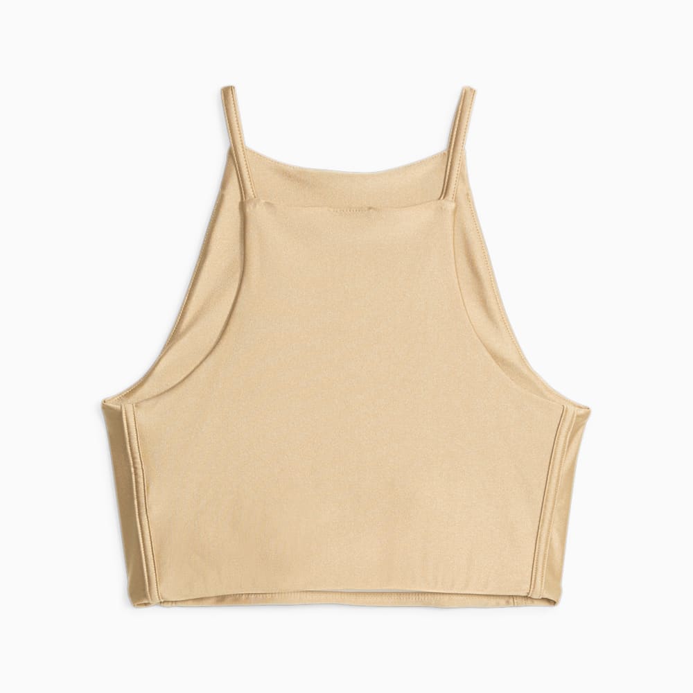 Puma T7 Crop Top - Sand Dune