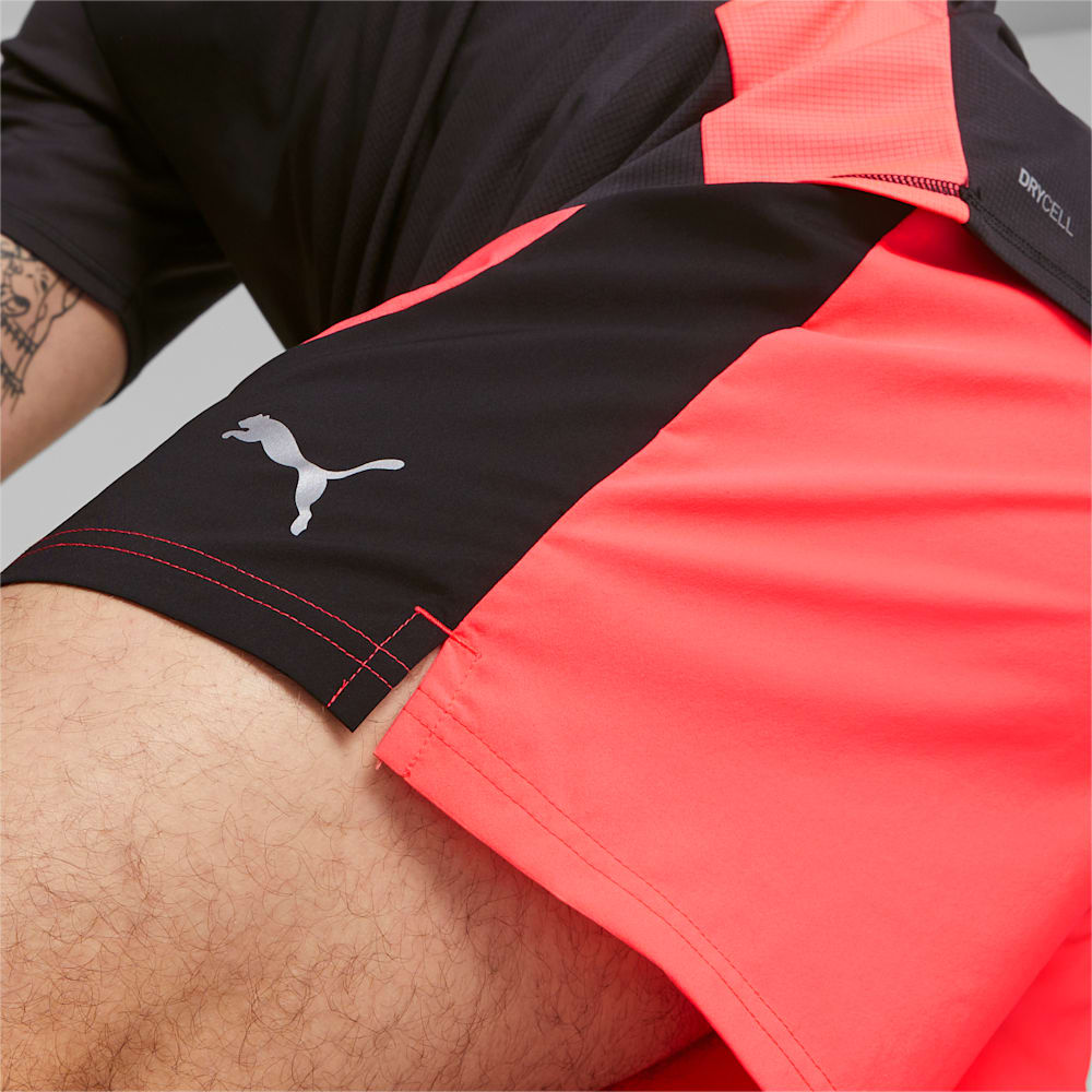 Puma Run Favorite Velocity 7" Running Shorts - Fire Orchid