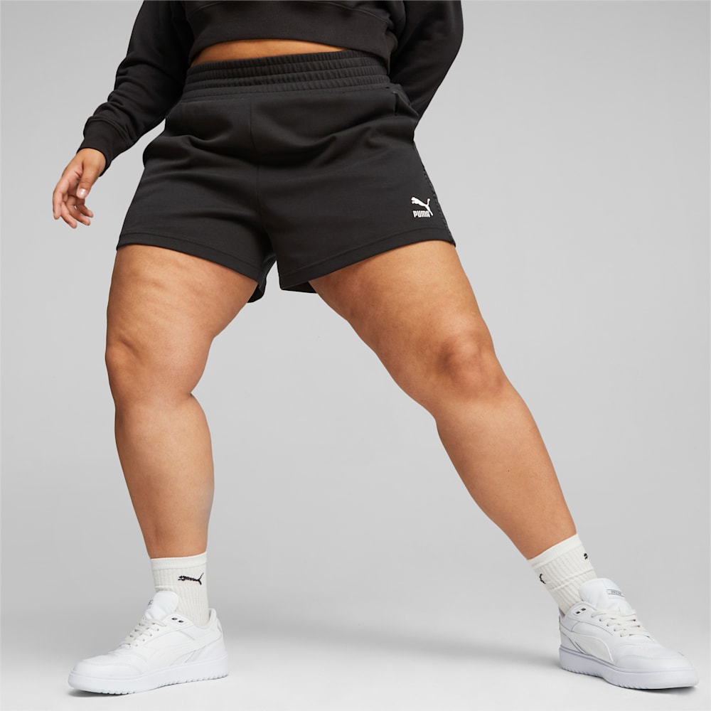 Puma T7 High Waist Shorts - Black