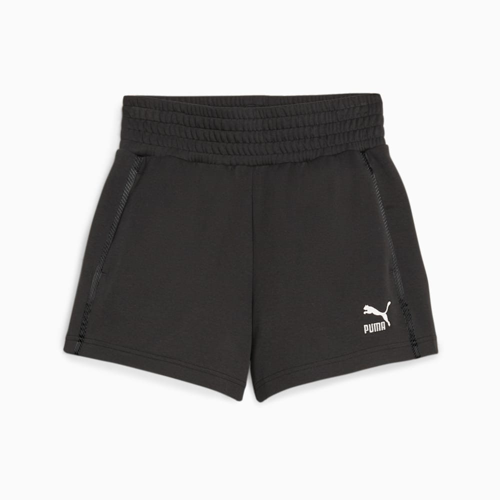 Puma T7 High Waist Shorts - Black