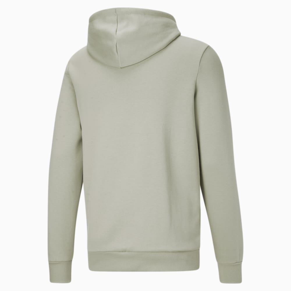 Puma Classics Logo Hoodie FL - Spring Moss-White