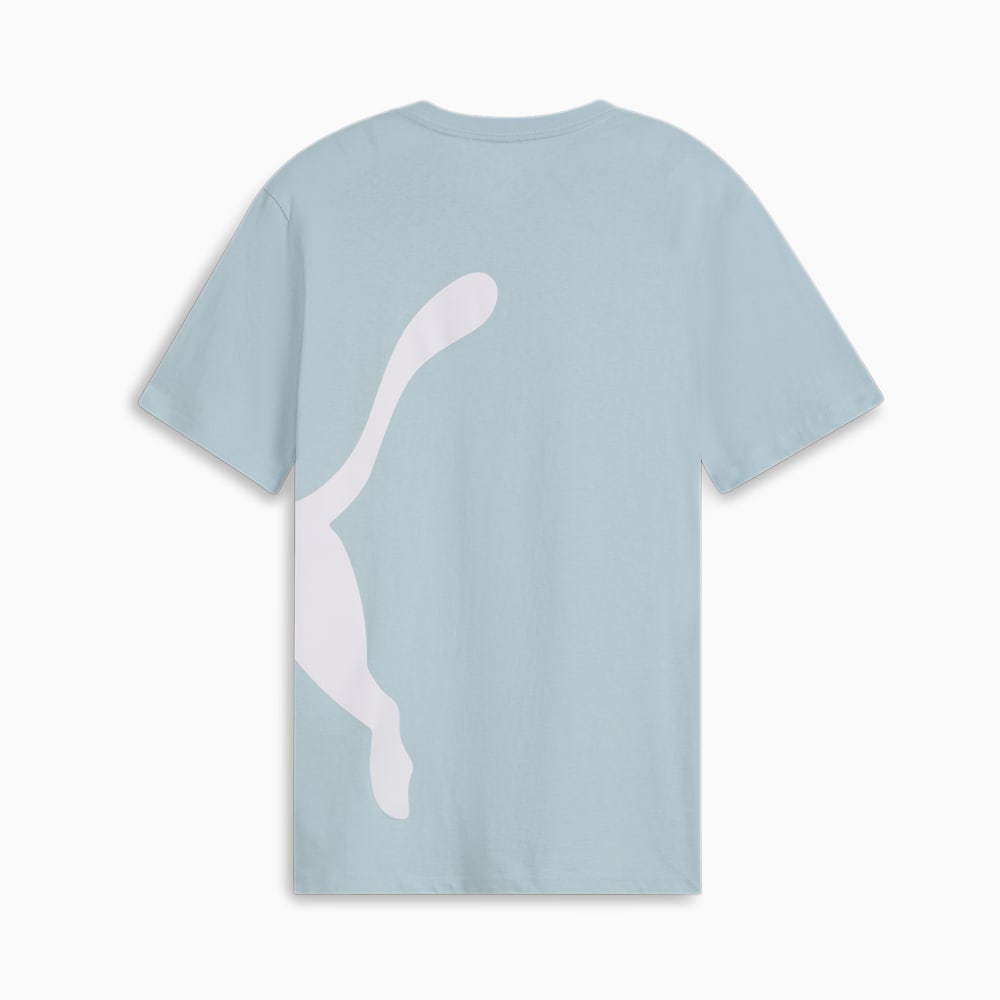 Puma Oversized Logo Tee - Turquoise Surf