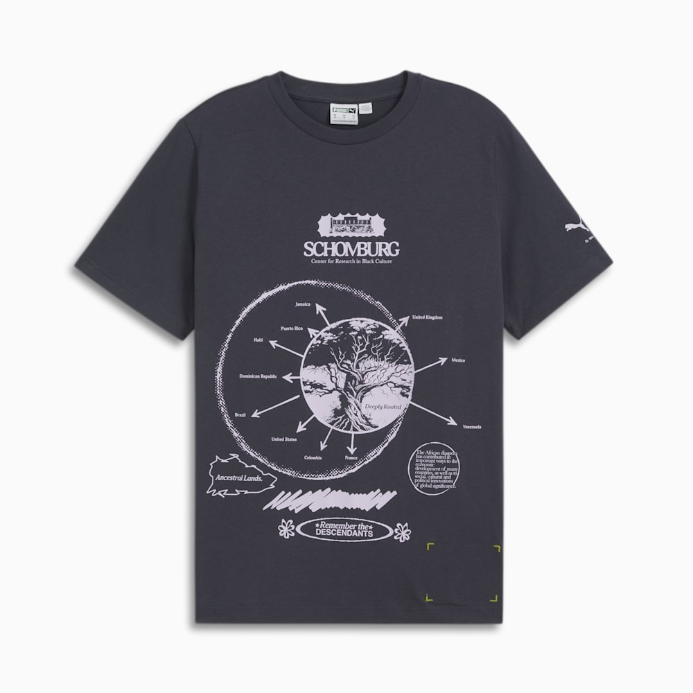 Puma We Are Legends x Schomburg Graphic Tee - Strong Gray