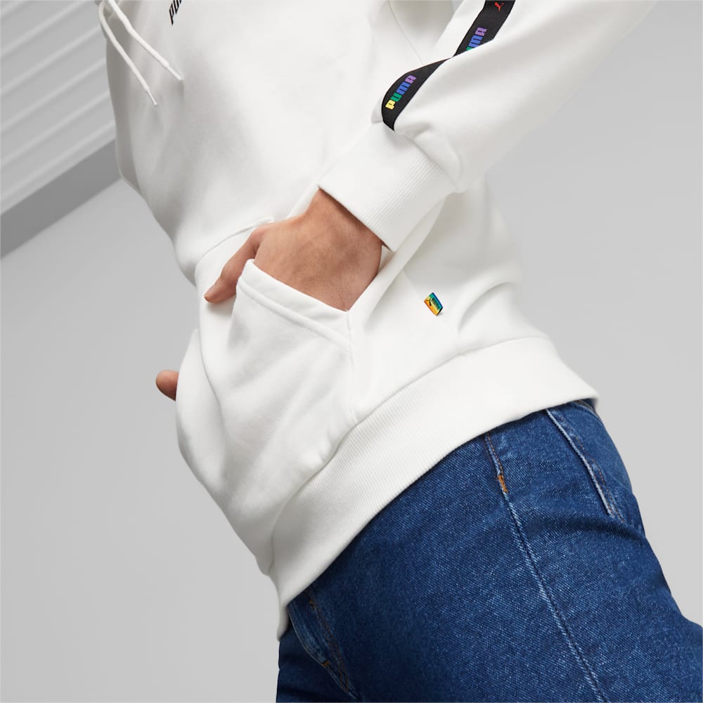 Puma Essentials Tape Love Is Love Hoodie - White