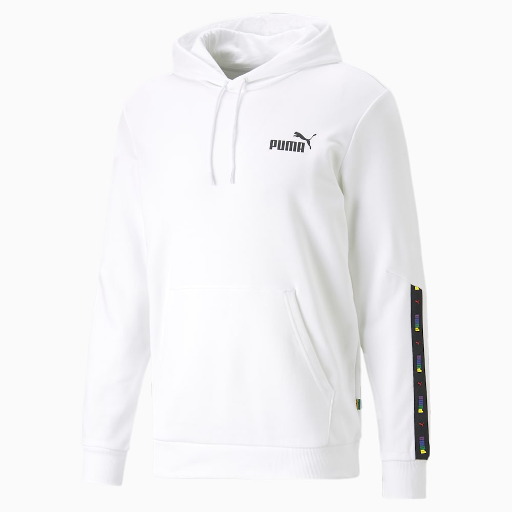 Puma Essentials Tape Love Is Love Hoodie - White