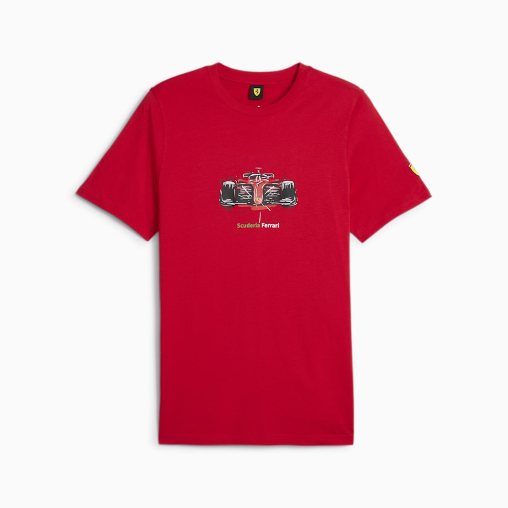 Puma Scuderia Ferrari Motorsport Race Graphic Tee - Rosso Corsa