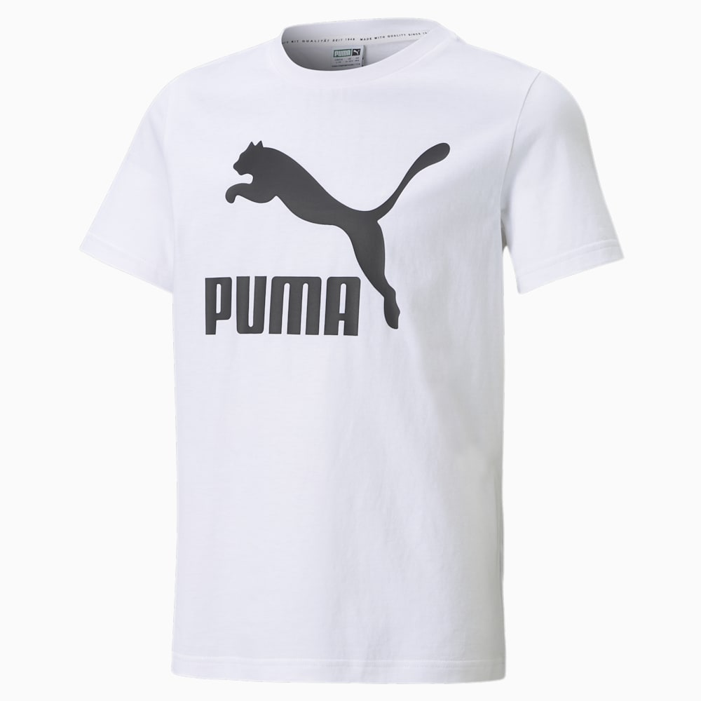 Puma Classics Kids Tee - White