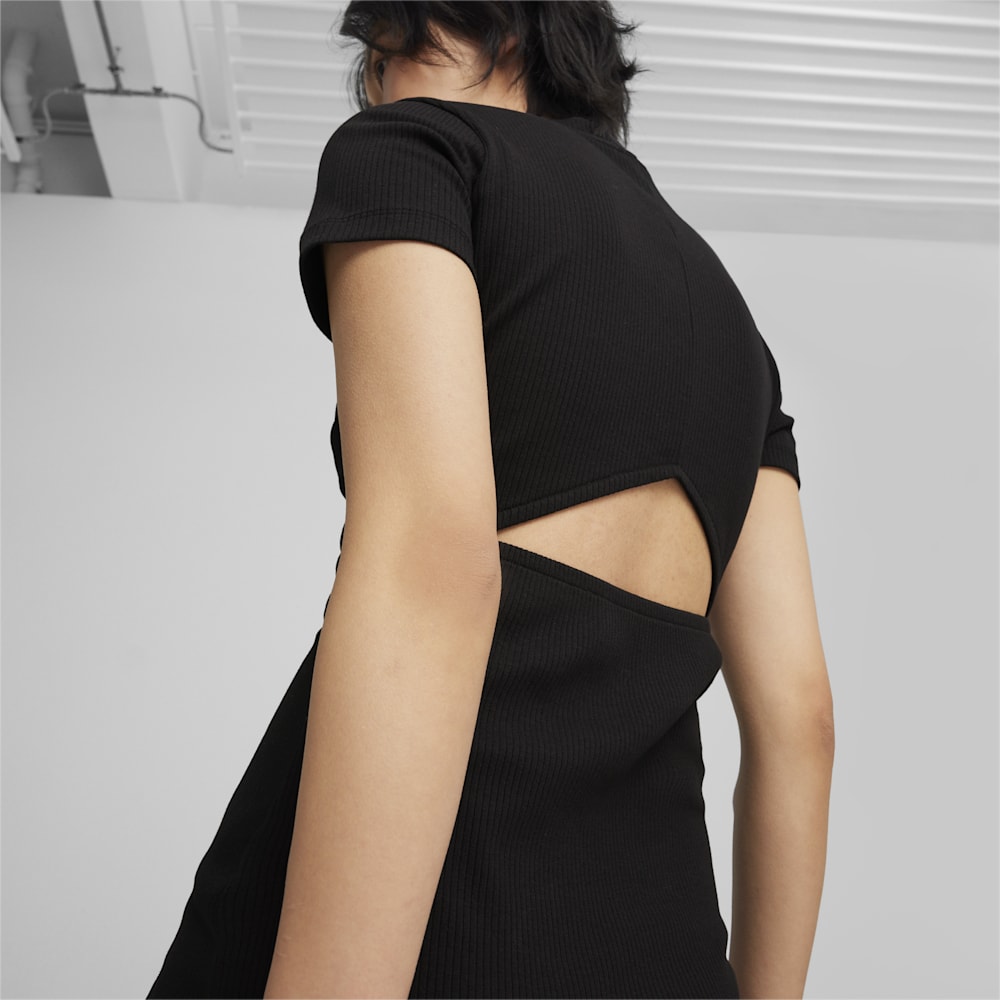 Puma CLASSICS Ribbed Dress - Black