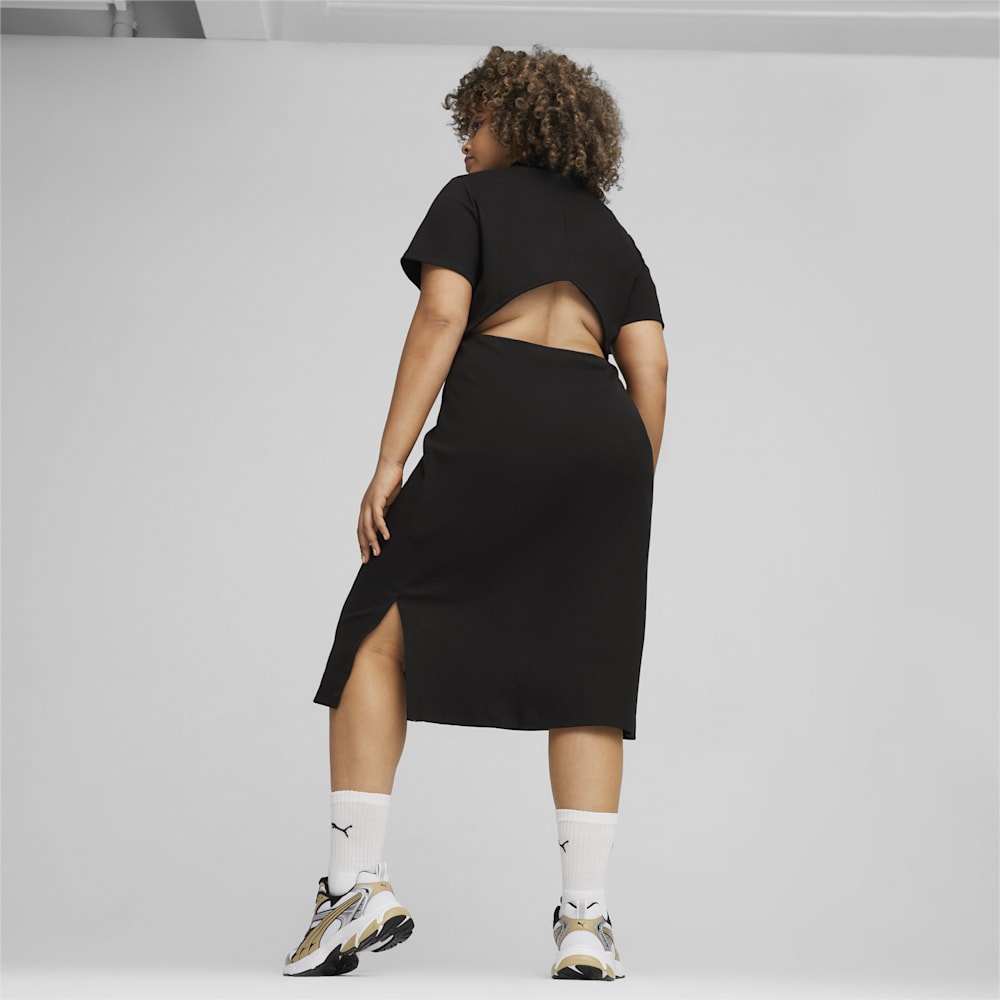 Puma CLASSICS Ribbed Dress - Black