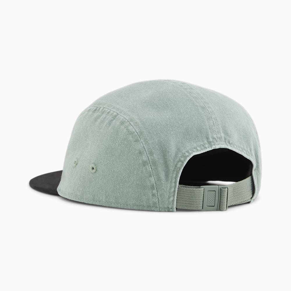 Puma Skate 5 Panel Cap - Eucalyptus-Black