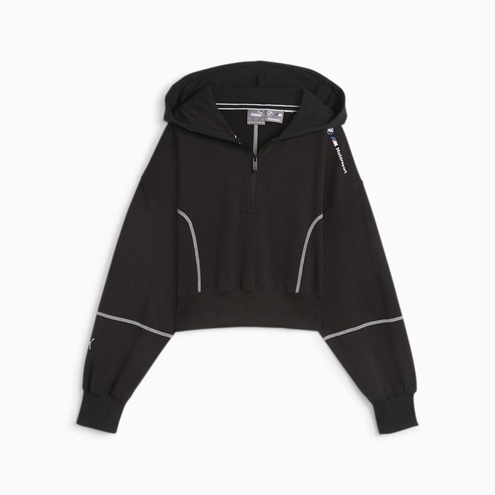 Puma BMW M Motorsport Hooded Sweat Jacket - Black