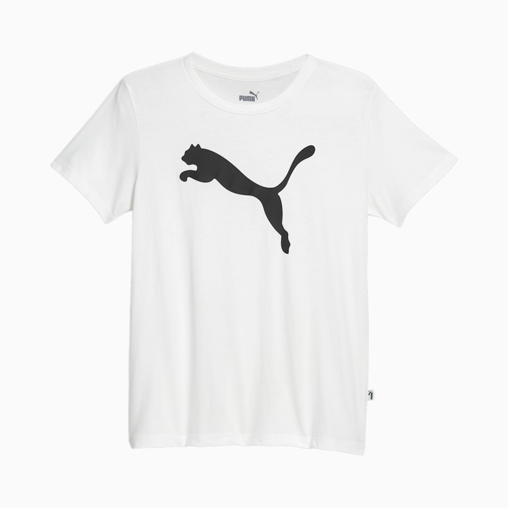 Puma Essentials Big Cat Logo Tee - White