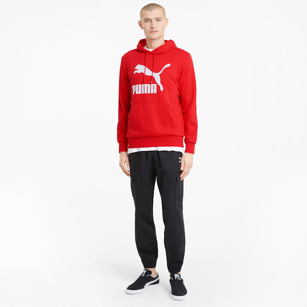 Puma Classics French Terry Logo Hoodie - High Risk Red