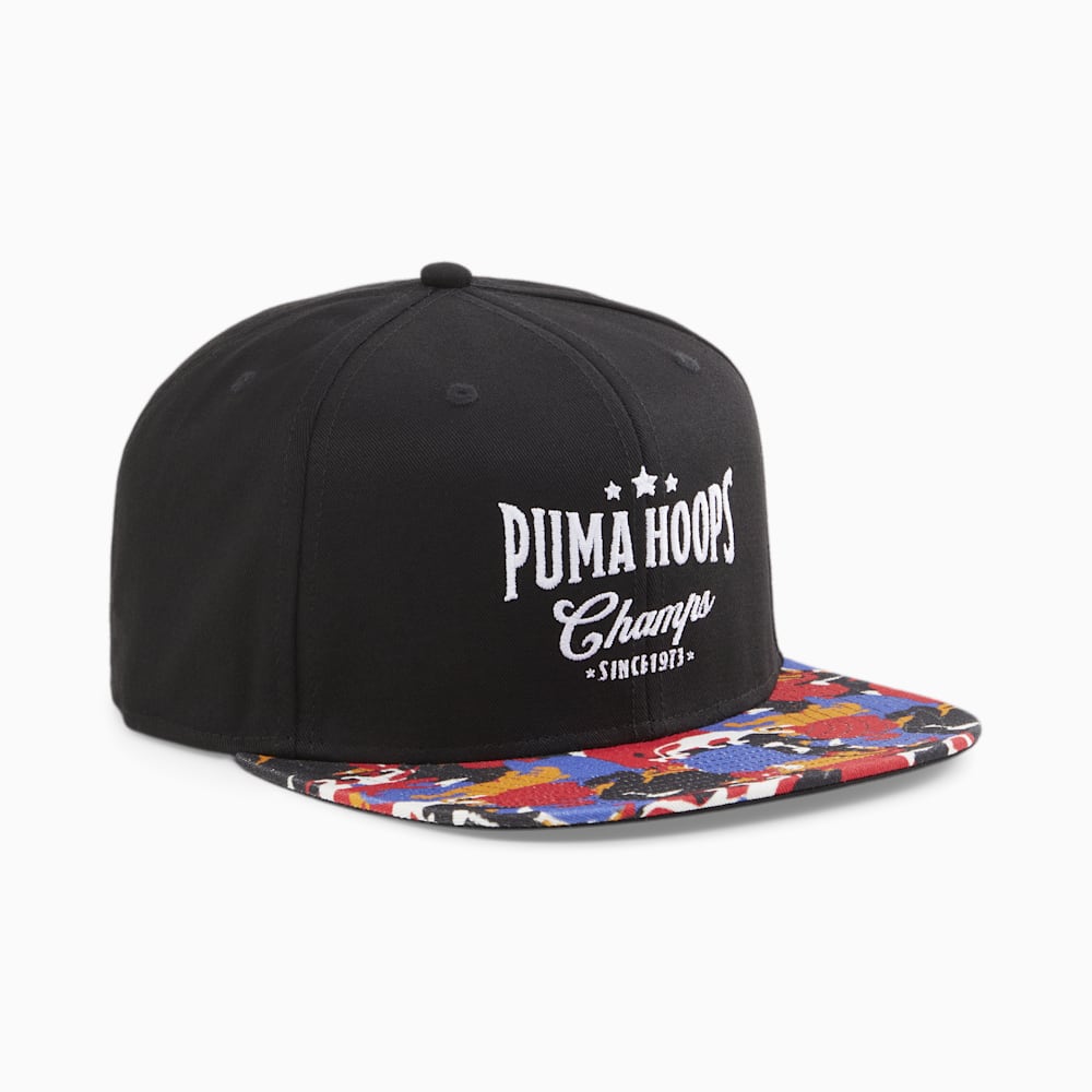 Puma Pro Basketball Cap - Black-AOP