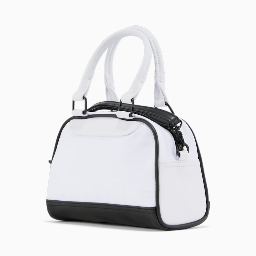 Puma Mini Grip Cross Body Bag - WHITE/BLACK