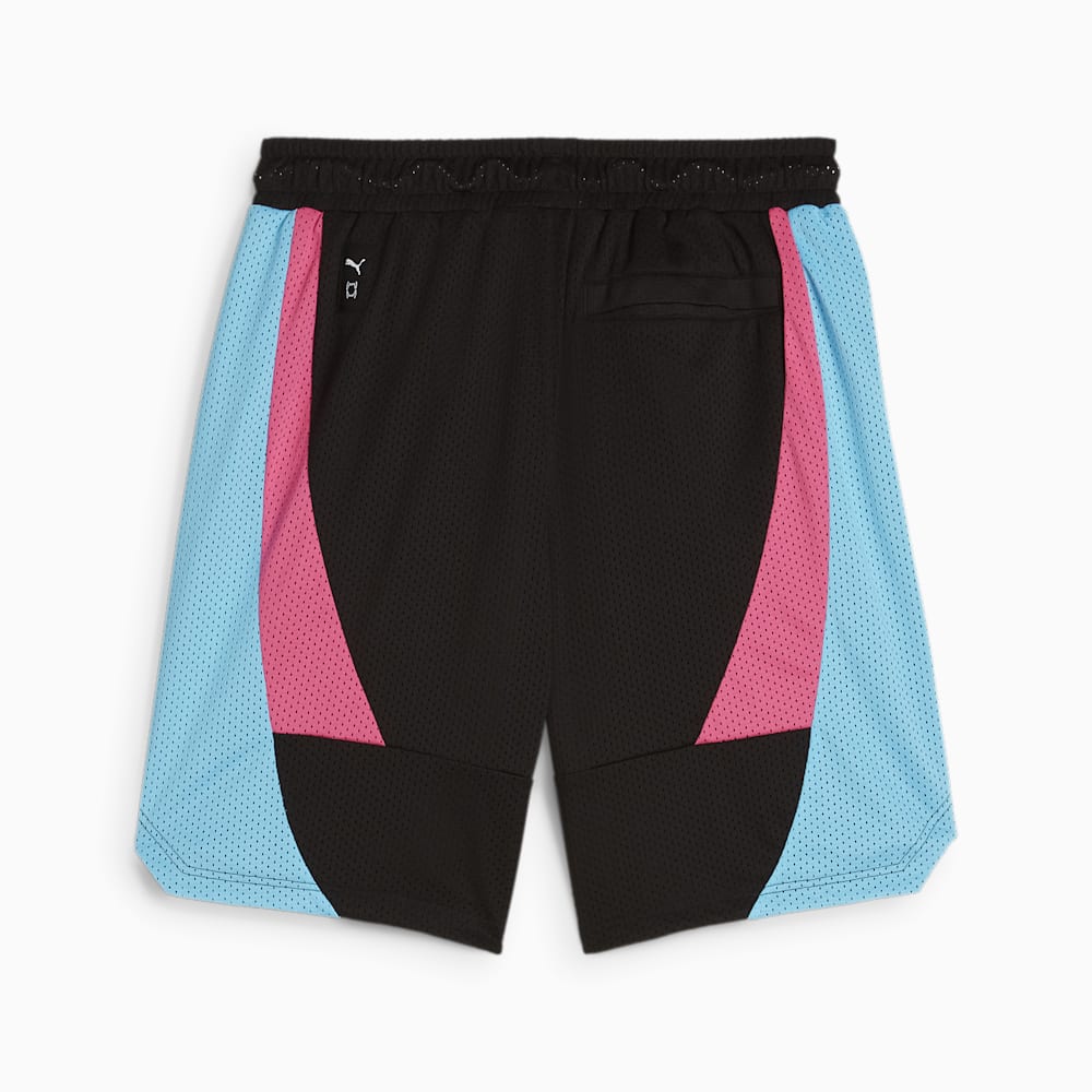 Puma Scoot x Northern Lights Shorts - Black-Bright Aqua-Glowing Pink