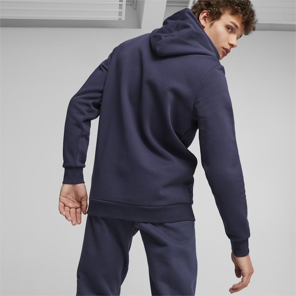 Puma ESS+ Logo Lab Hoodie - Navy