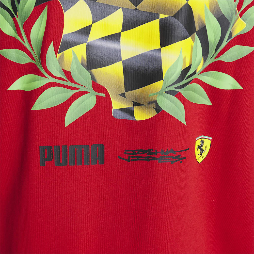 Puma SCUDERIA FERRARI x JOSHUA VIDES Tee - Rosso Corsa