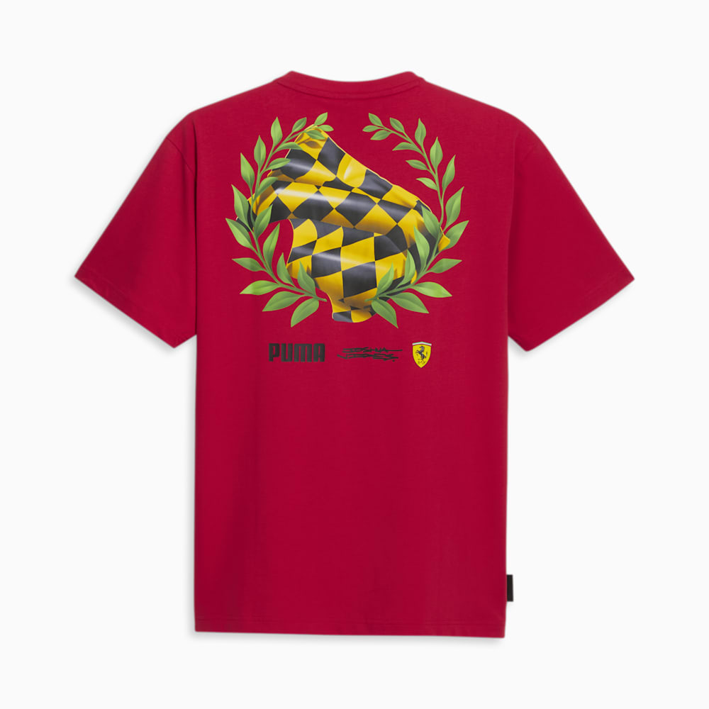 Puma SCUDERIA FERRARI x JOSHUA VIDES Tee - Rosso Corsa