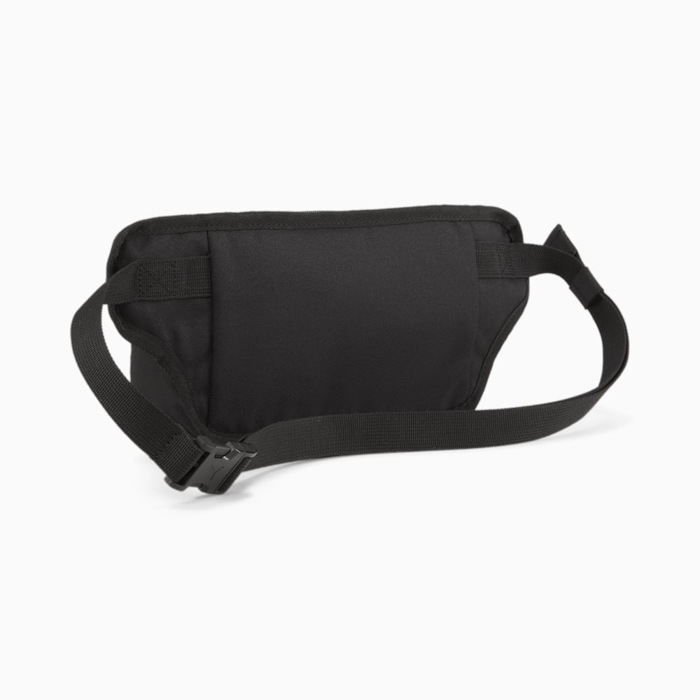 Puma Style Waist Bag - Black-Cool Mid Gray-AOP