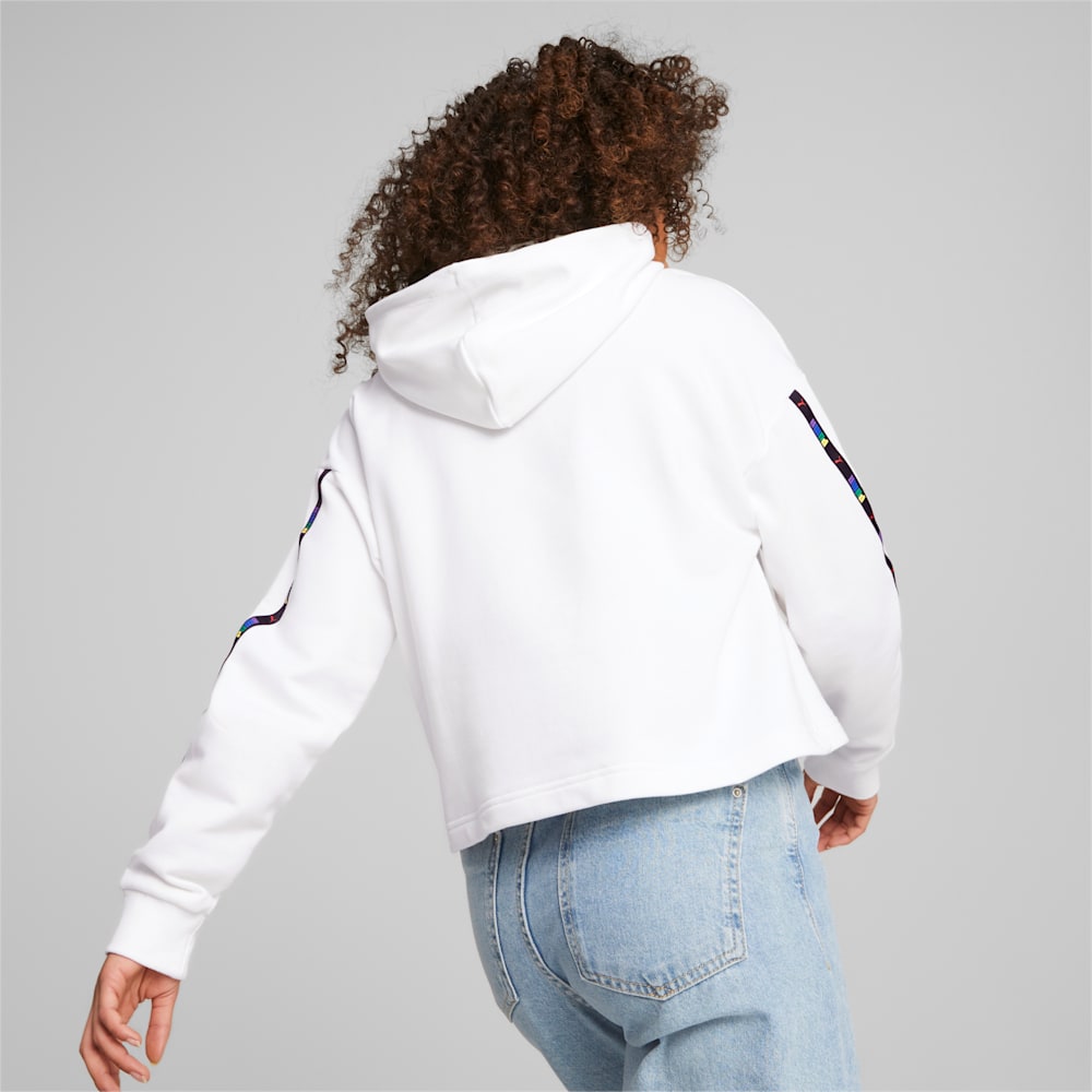 Puma POWER Tape Hoodie - White