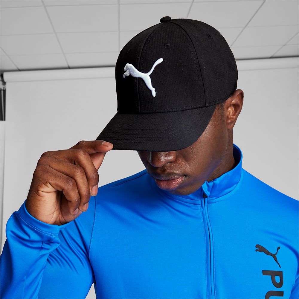 Puma Hemlock Stretch Fit Cap - BLACK