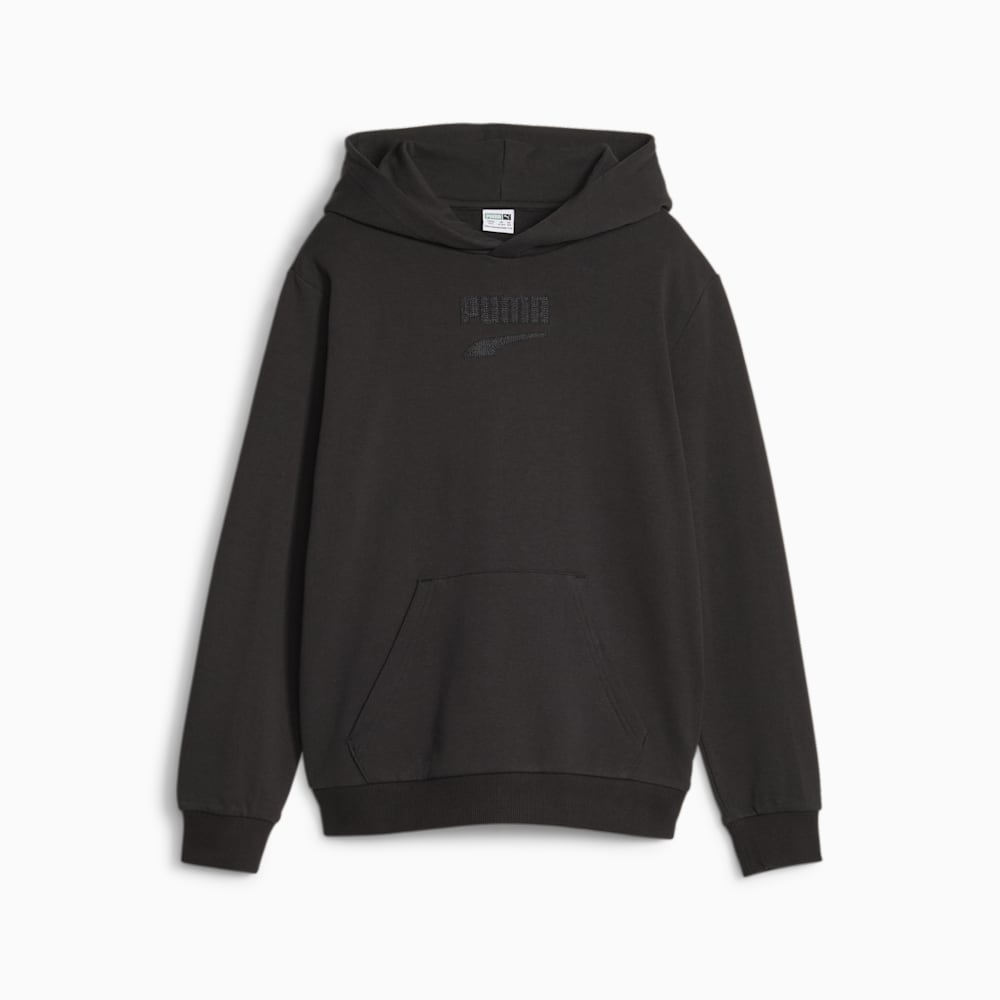 Puma Downtown Logo Hoodie - Black