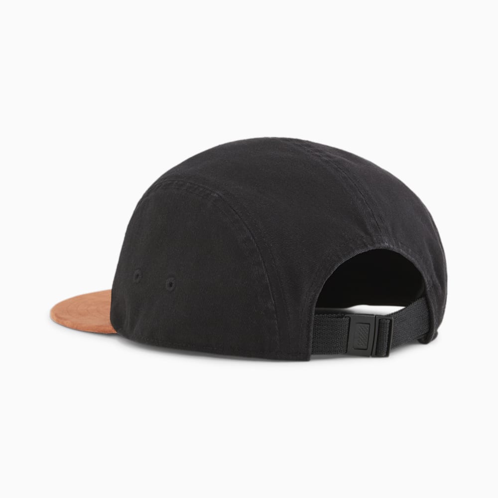 Puma Skate 5 Panel Cap - Black-Teak