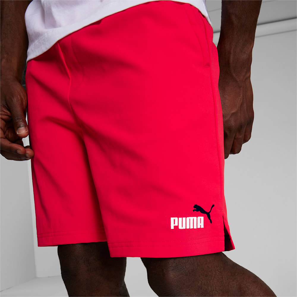 Puma Essentials Woven Shorts - For All Time Red