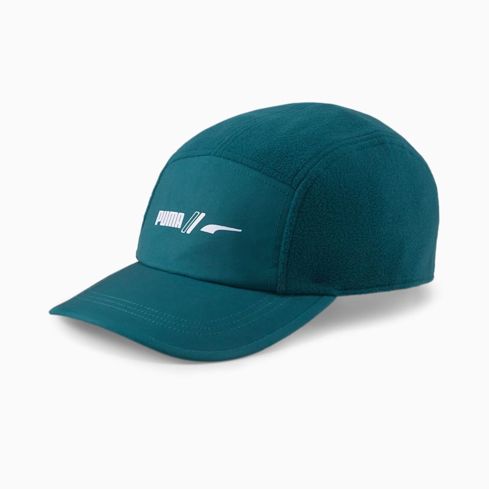 Puma Fleece Five-Panel Hat - Varsity Green