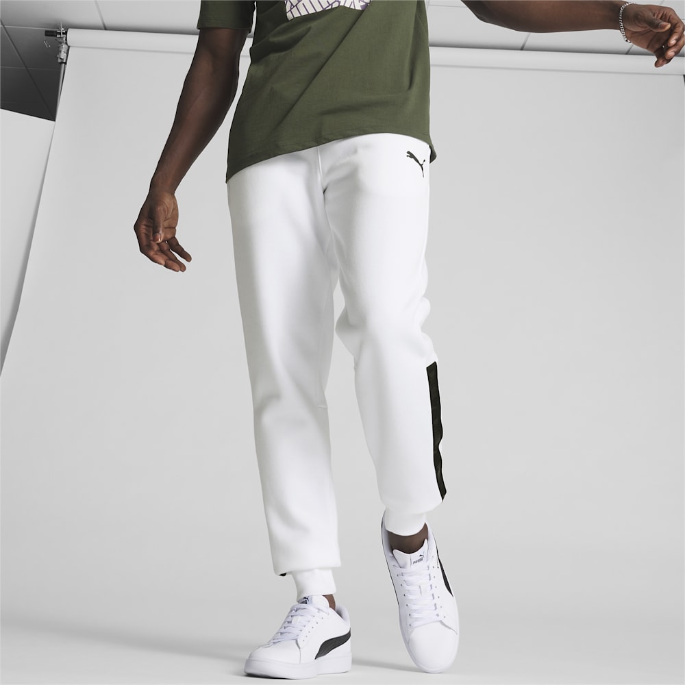 Puma Embossed Sweatpants - White