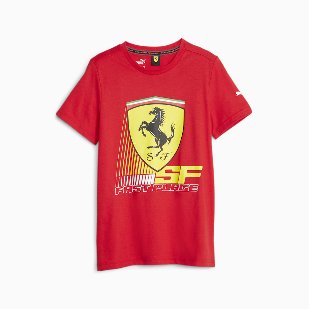 Puma Scuderia Ferrari Kids Motorsport Tee - Rosso Corsa