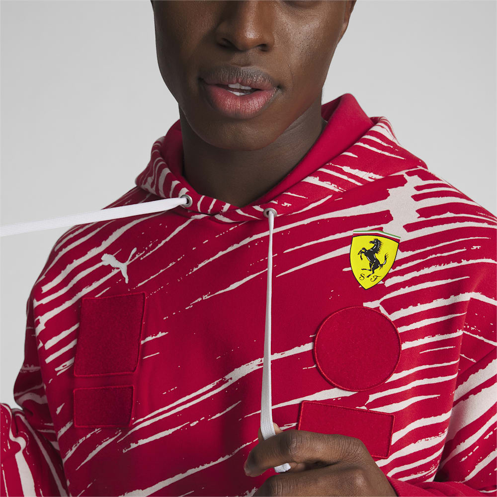 Puma SCUDERIA FERRARI x JOSHUA VIDES Hoodie - Rosso Corsa