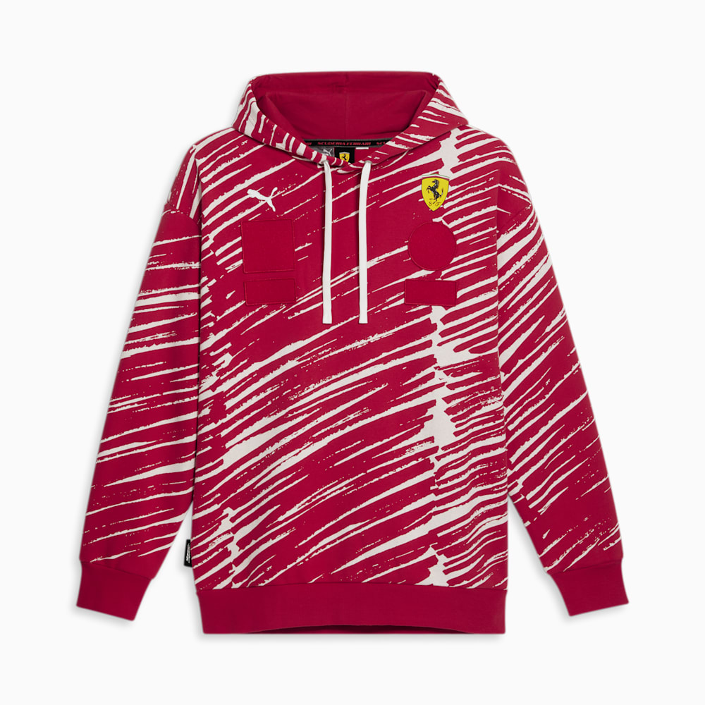 Puma SCUDERIA FERRARI x JOSHUA VIDES Hoodie - Rosso Corsa