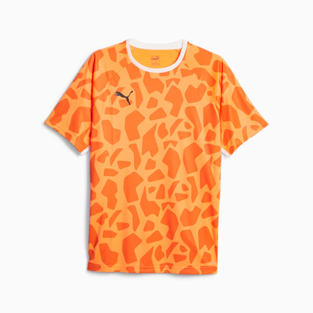 Puma teamLIGA Graphic Shirt - Ultra Orange-Cayenne Pepper