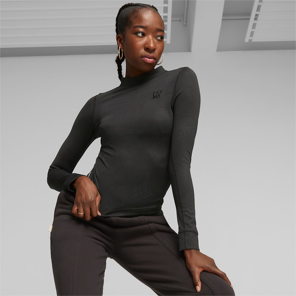 Puma INFUSE Long Sleeve Tee - Black