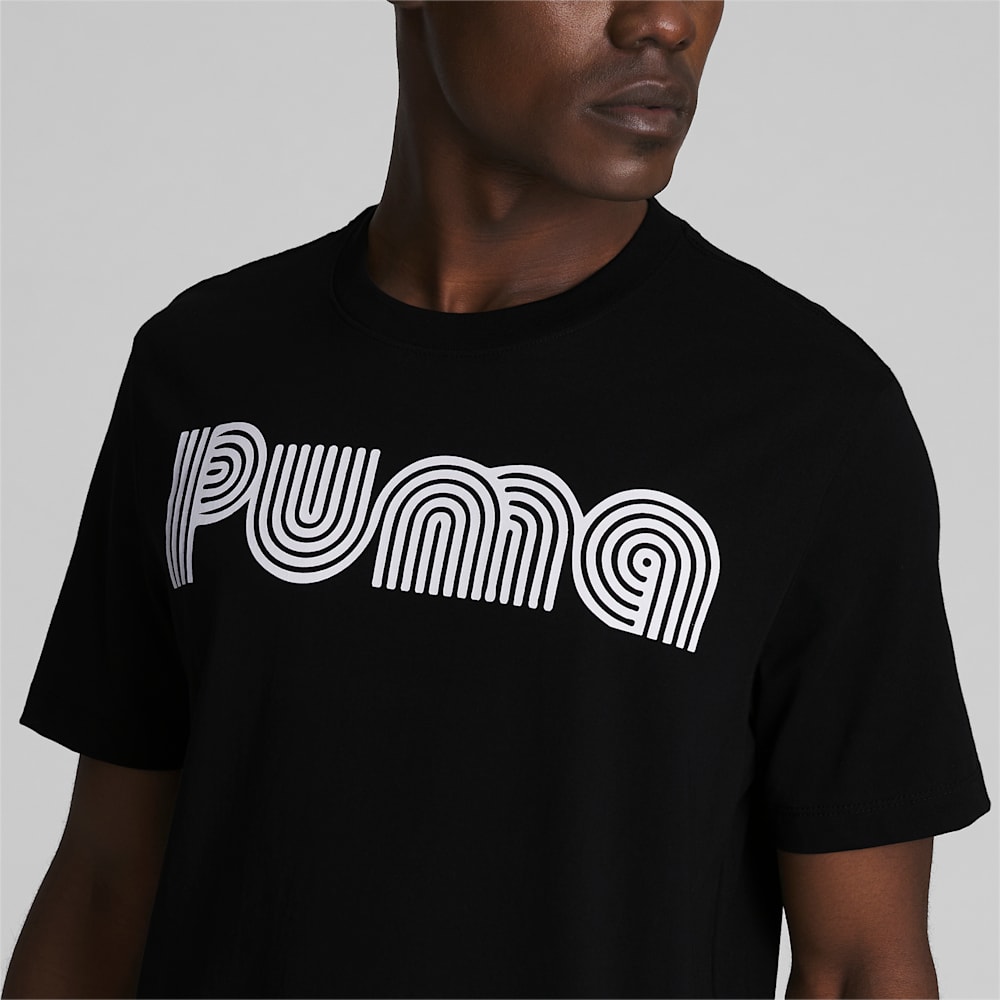 Puma Maze Graphic Tee - Black