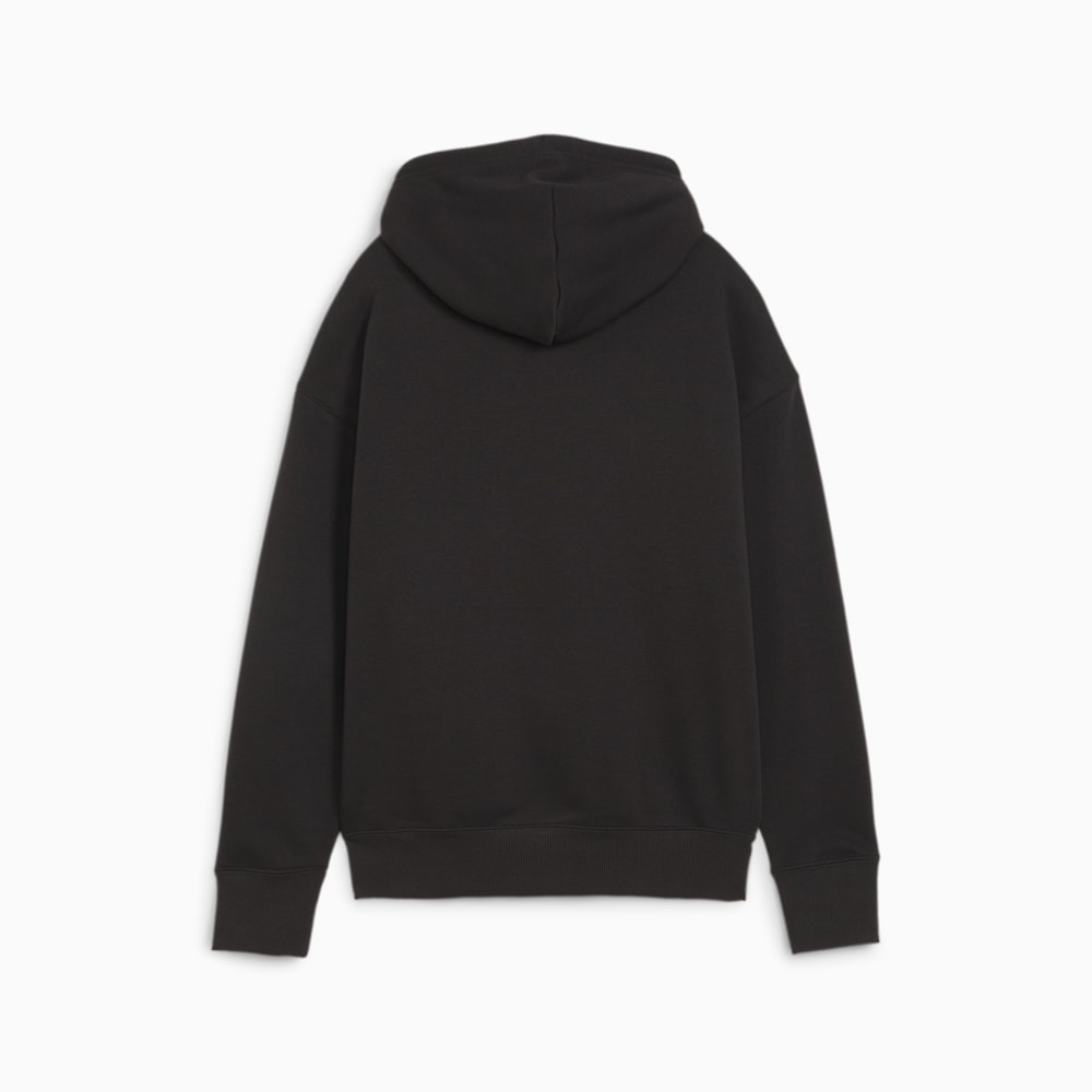 Puma CLASSICS Shiny Logo Hoodie - Black