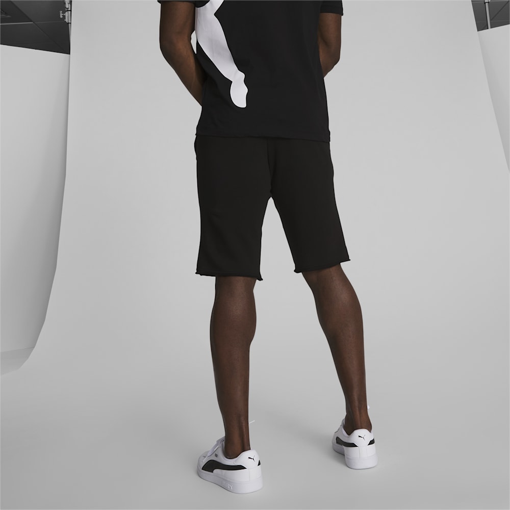 Puma Essentials+ 12" Shorts - Cotton Black-White