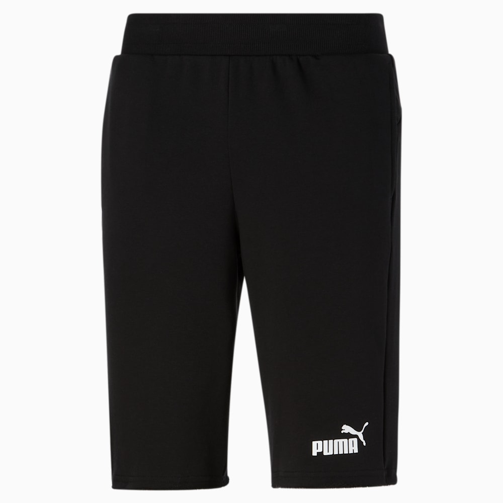 Puma Essentials+ 12" Shorts - Cotton Black-White