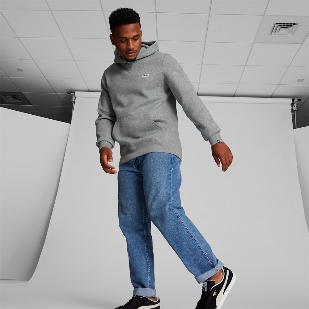 Puma Suede Hoodie - Medium Gray Heather