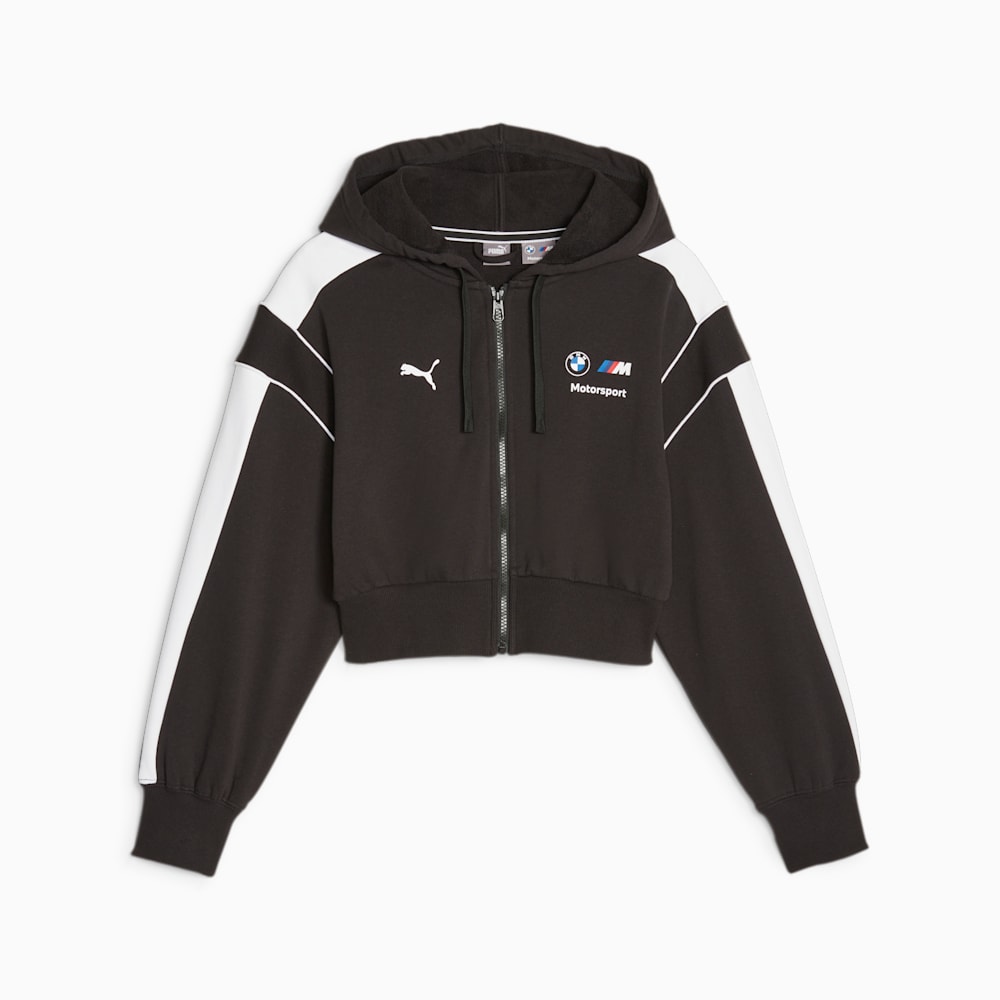 Puma BMW M Motorsport MT7 Cropped Sweatshirt - Black