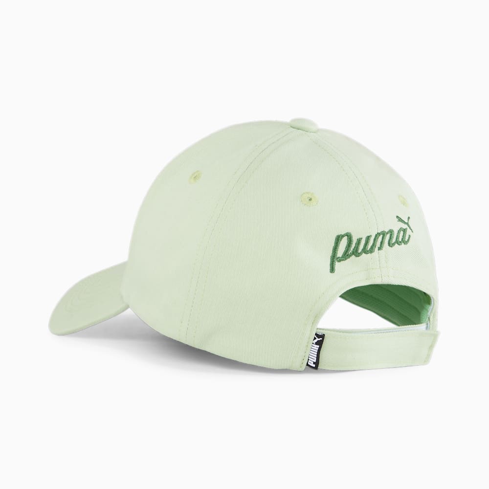 Puma ESS+ Blossom Baseball Cap - Pure Green-Archive Green