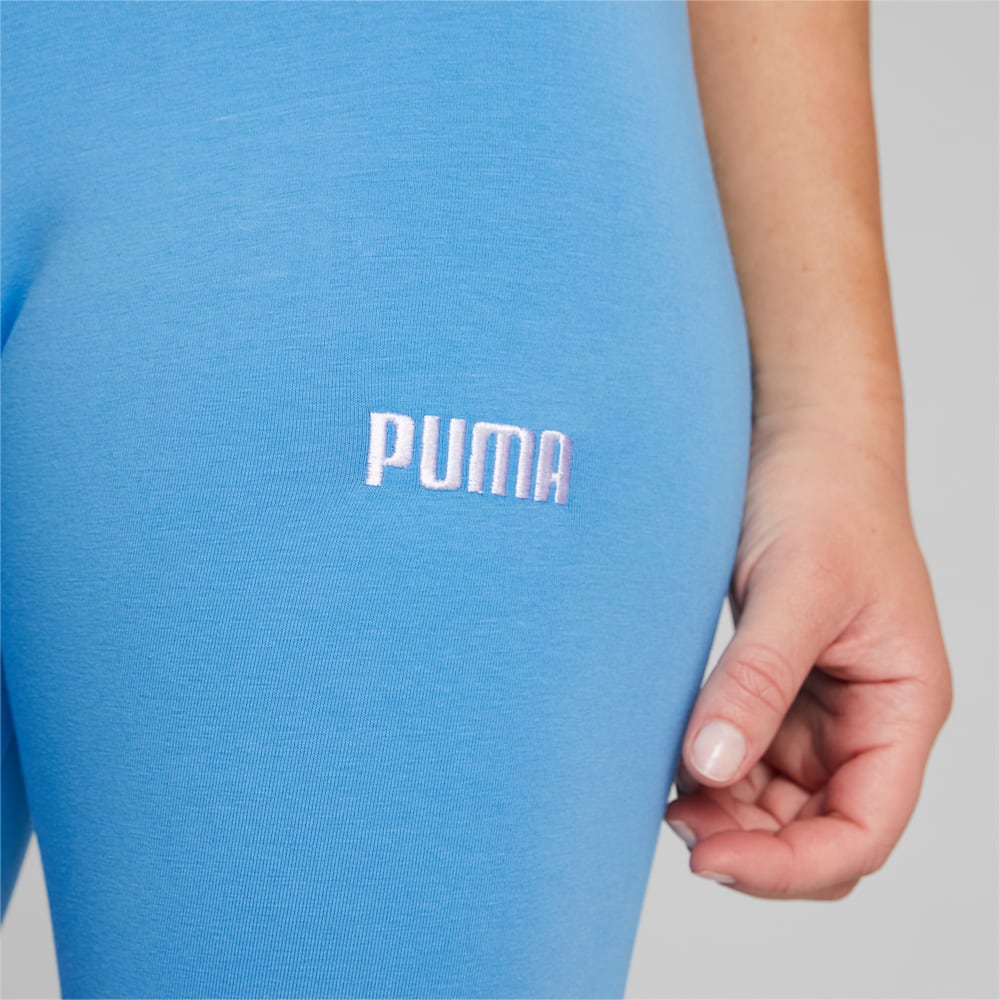 Puma Logo Short Tights - Bonnie Blue